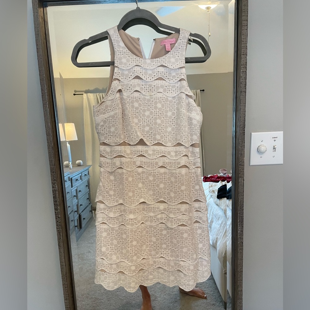 Lily Pulitzer white dress!